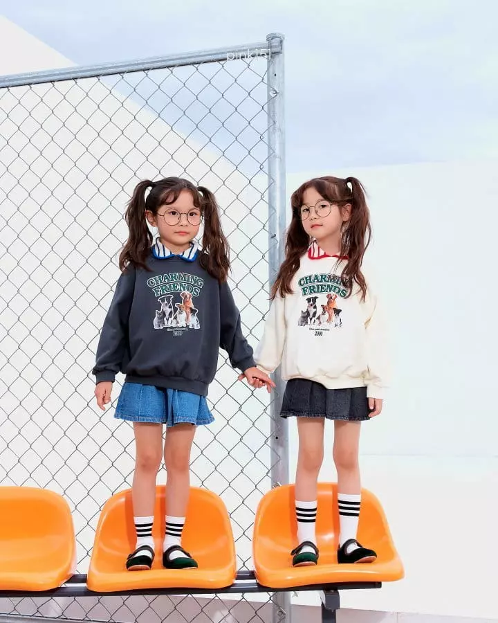 Pink151 - Korean Children Fashion - #Kfashion4kids - Puppy Sweatshirt - 2