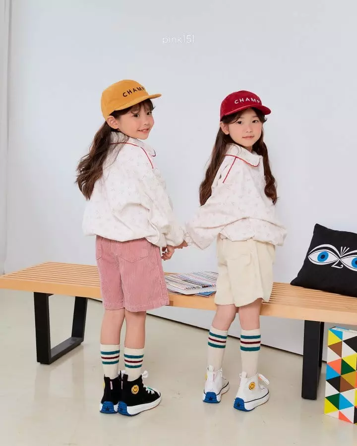 Pink151 - Korean Children Fashion - #kidzfashiontrend - Flower Collar Jumper - 4
