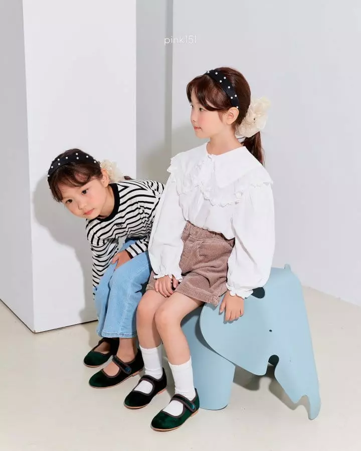 Pink151 - Korean Children Fashion - #stylishchildhood - Happy Merry Blouse - 4