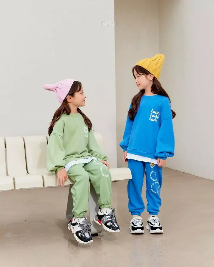 Pink151 - Korean Children Fashion - #childofig - Lucky Smile Layered Sweatshirt - 11
