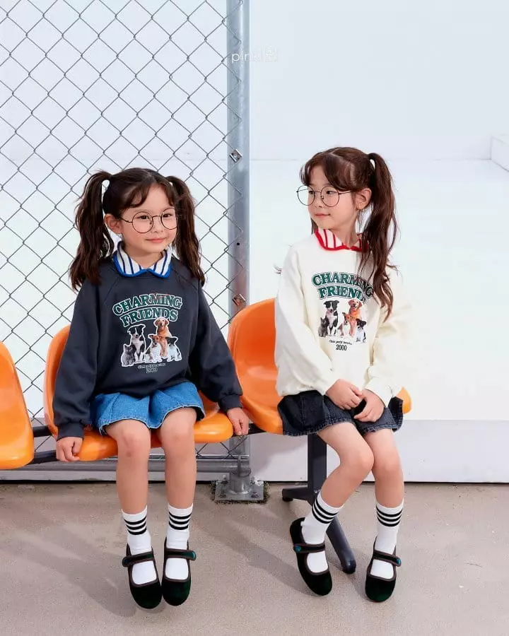 Pink151 - Korean Children Fashion - #childofig - Puppy Sweatshirt - 8