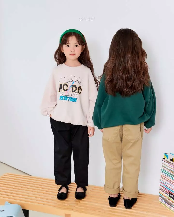 Pink151 - Korean Children Fashion - #childofig - ACDC Sweatshirt - 5