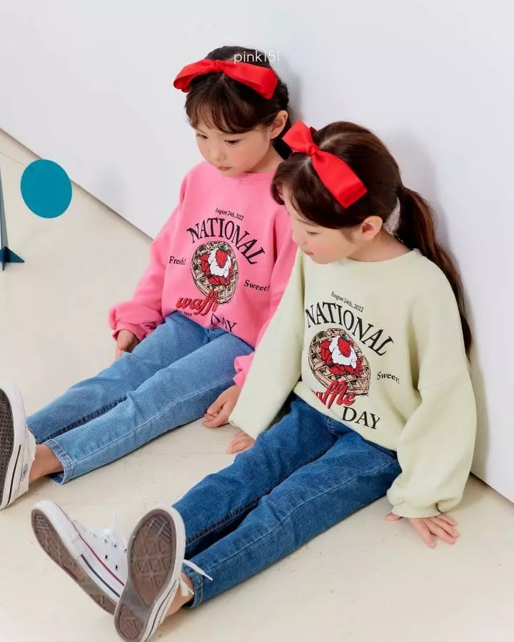 Pink151 - Korean Children Fashion - #childofig - Hlaf Open Jeans - 11