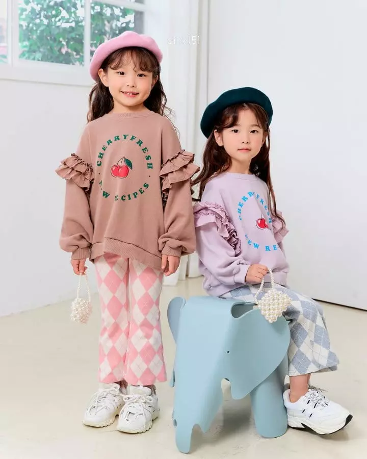 Pink151 - Korean Children Fashion - #childofig - Argyle Pants - 7