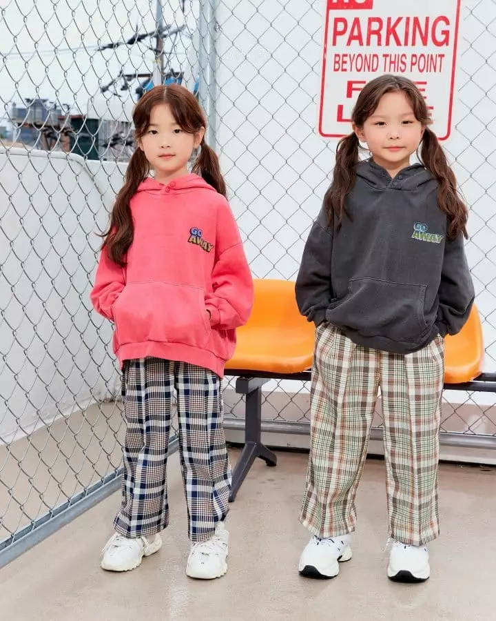 Pink151 - Korean Children Fashion - #childofig - Cellin Check Pnats