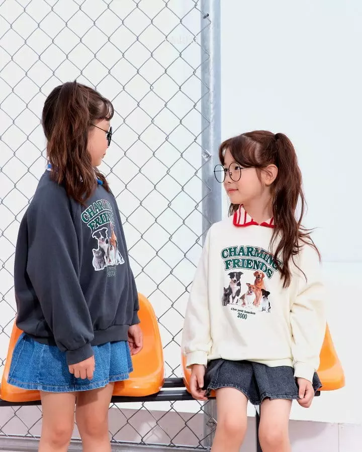Pink151 - Korean Children Fashion - #childrensboutique - Puppy Sweatshirt - 9
