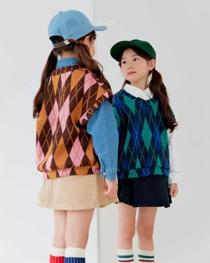 Pink151 - Korean Children Fashion - #childofig - Back To School Wrinkle Skirt - 4