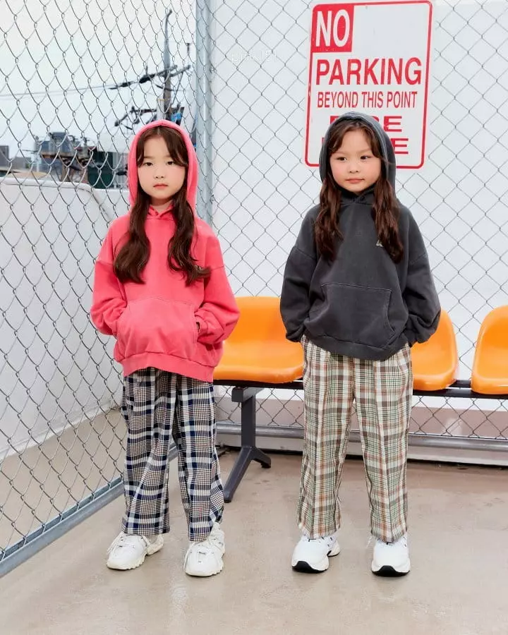 Pink151 - Korean Children Fashion - #childrensboutique - Cellin Check Pnats - 2