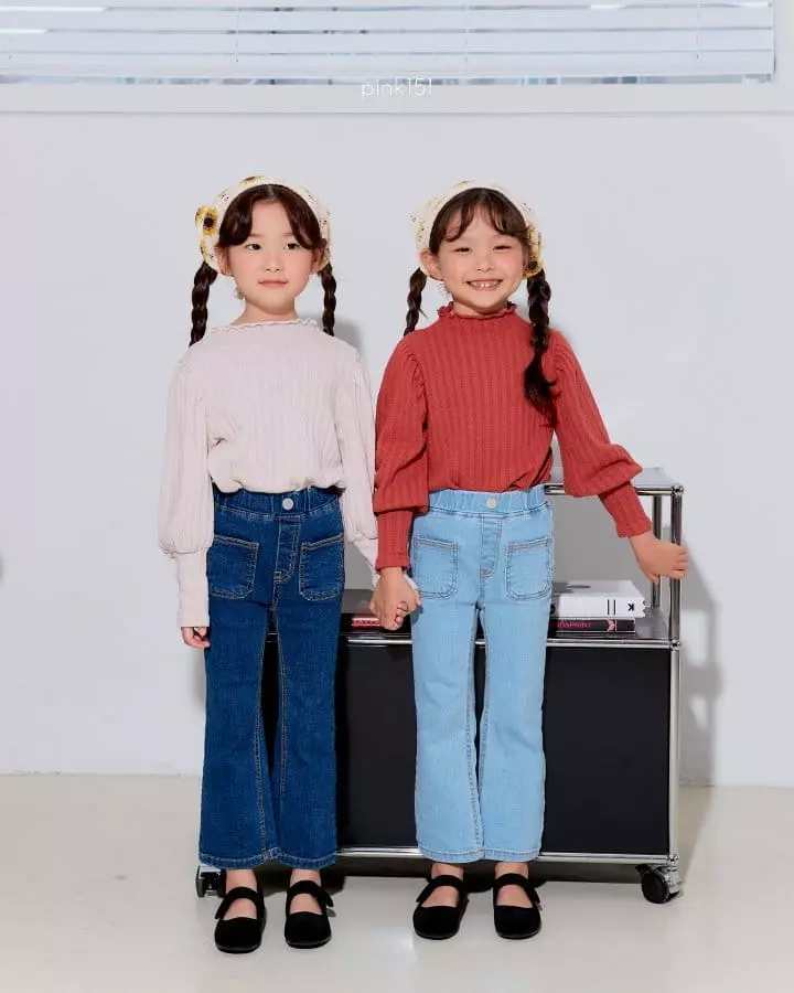 Pink151 - Korean Children Fashion - #designkidswear - Jucu Puff Tee - 7