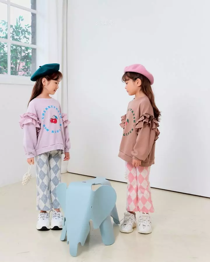Pink151 - Korean Children Fashion - #designkidswear - Argyle Pants - 10
