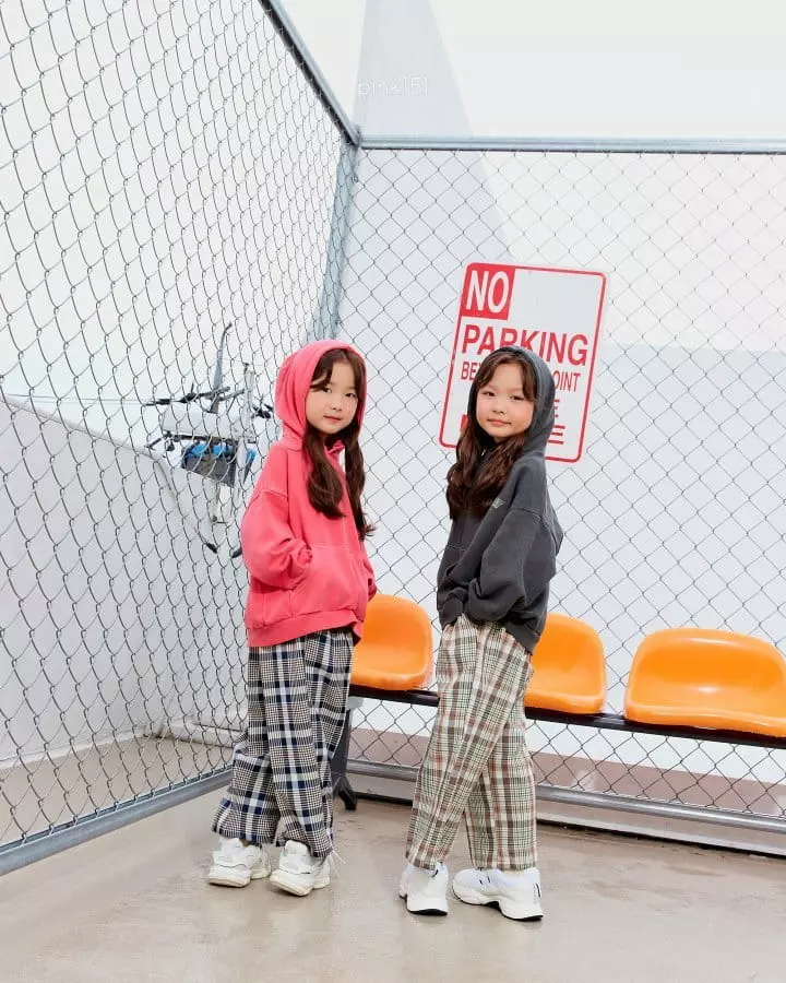 Pink151 - Korean Children Fashion - #designkidswear - Cellin Check Pnats - 3