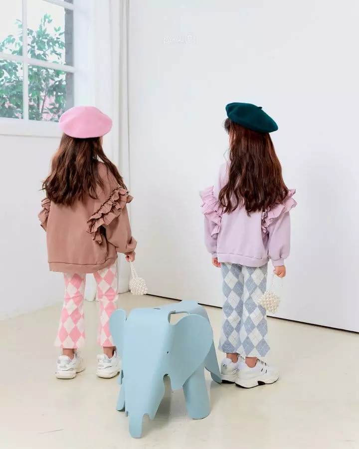 Pink151 - Korean Children Fashion - #discoveringself - Cherry Frill Sweatshirt - 12