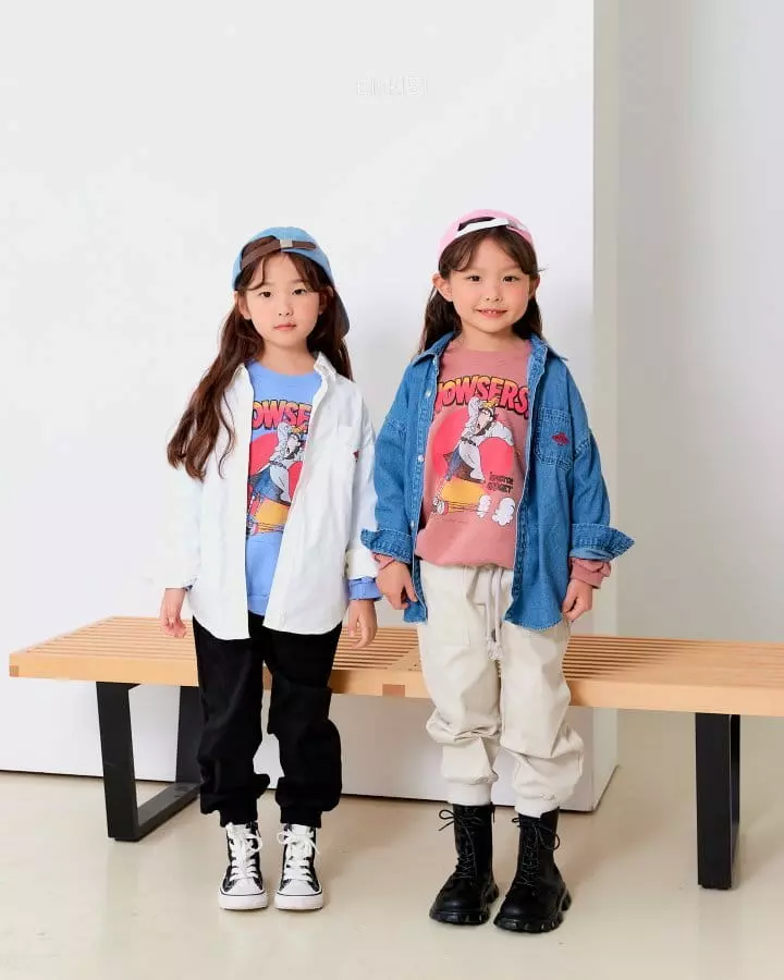 Pink151 - Korean Children Fashion - #discoveringself - Embroidery Shirt - 6