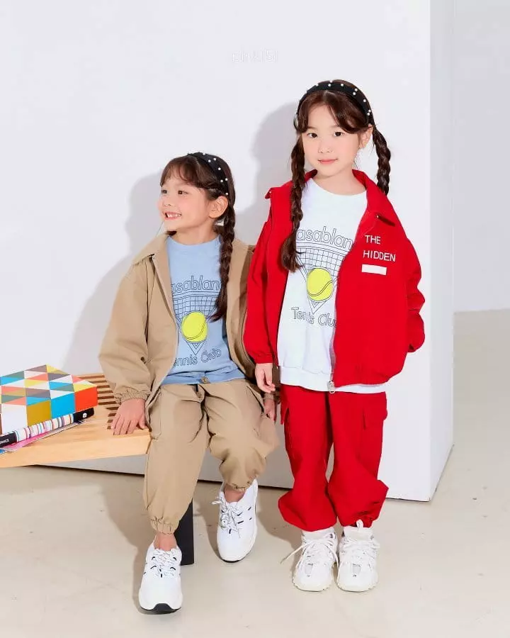 Pink151 - Korean Children Fashion - #discoveringself - Tennis Club Sweatshirt - 5