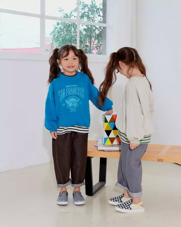 Pink151 - Korean Children Fashion - #discoveringself - Gament Dyeing Sweatshirt - 9