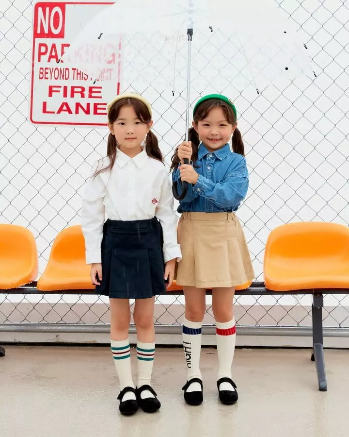 Pink151 - Korean Children Fashion - #fashionkids - Embroidery Shirt - 7