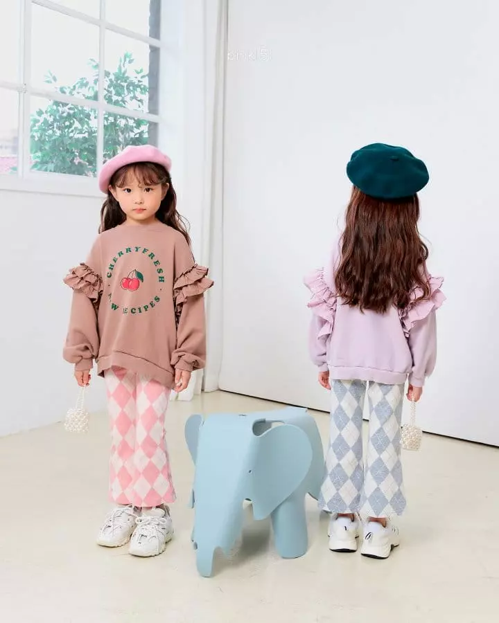 Pink151 - Korean Children Fashion - #fashionkids - Argyle Pants - 12
