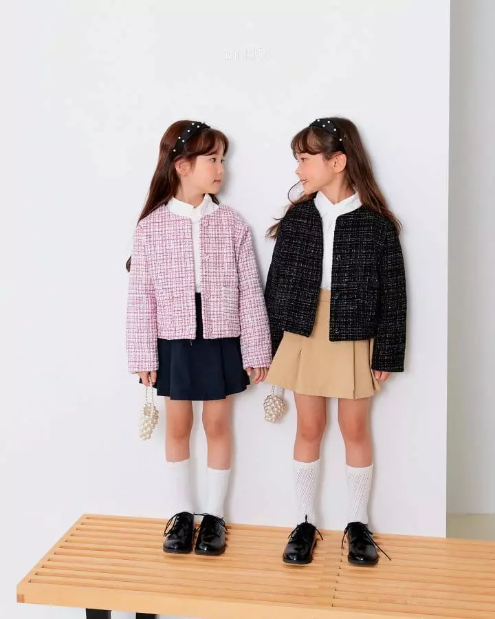 Pink151 - Korean Children Fashion - #fashionkids - Sha Round Jacket