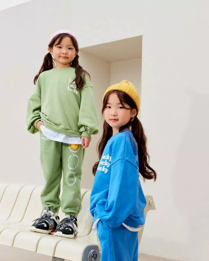 Pink151 - Korean Children Fashion - #kidsstore - Lucky Smile Layered Sweatshirt - 3