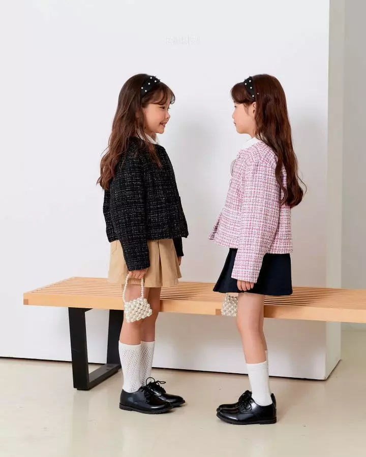 Pink151 - Korean Children Fashion - #kidsstore - Back To School Wrinkle Skirt - 9