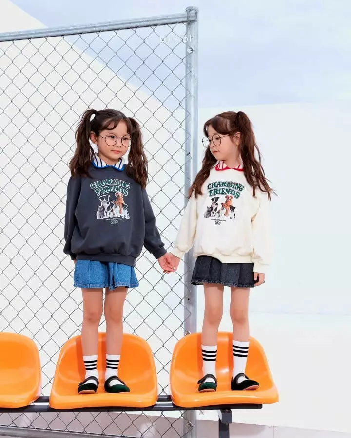 Pink151 - Korean Children Fashion - #kidzfashiontrend - Puppy Sweatshirt