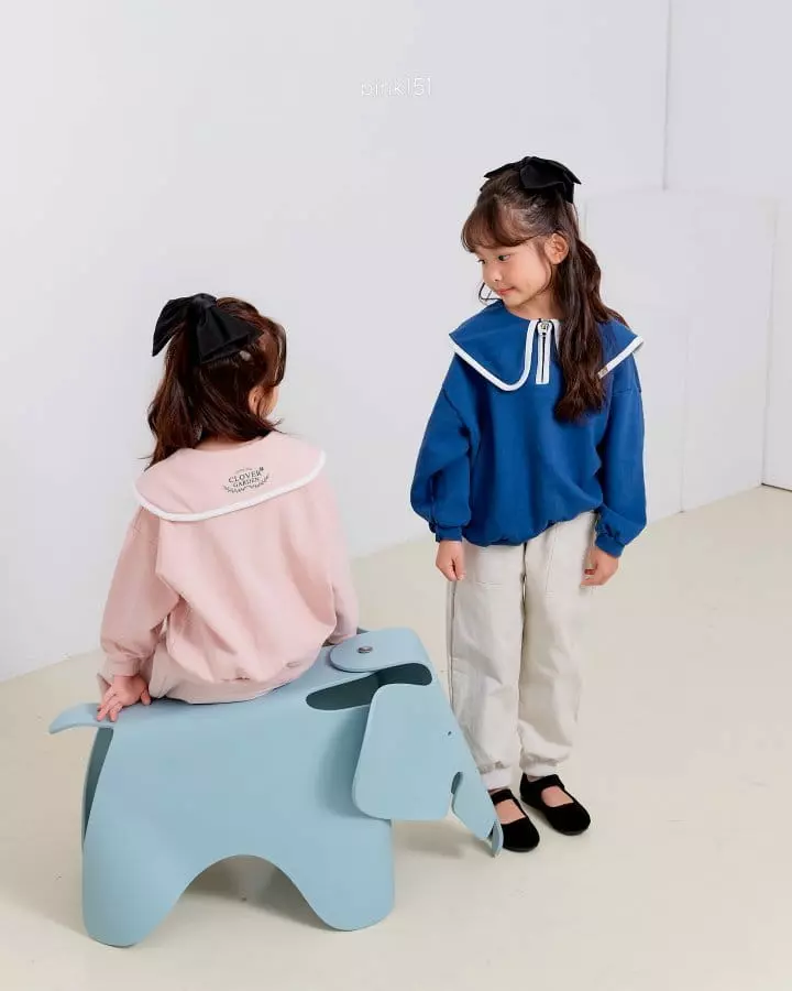 Pink151 - Korean Children Fashion - #littlefashionista - Sailor Zip-up Tee - 7