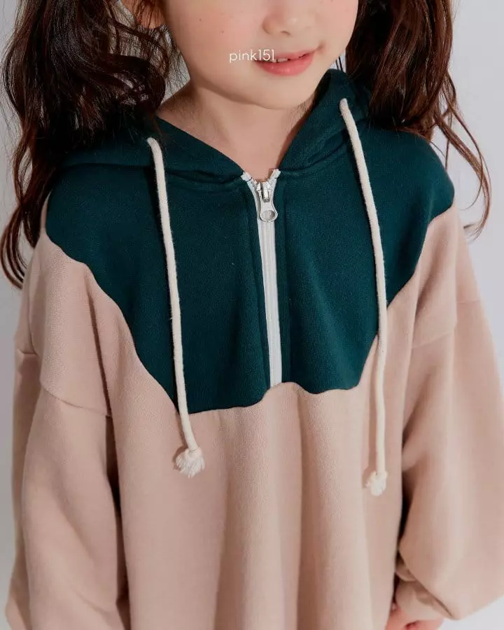 Pink151 - Korean Children Fashion - #littlefashionista - Color Hoody One-piece - 10
