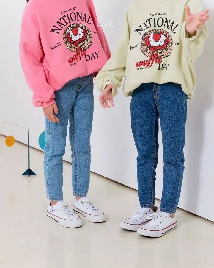 Pink151 - Korean Children Fashion - #littlefashionista - Hlaf Open Jeans - 7