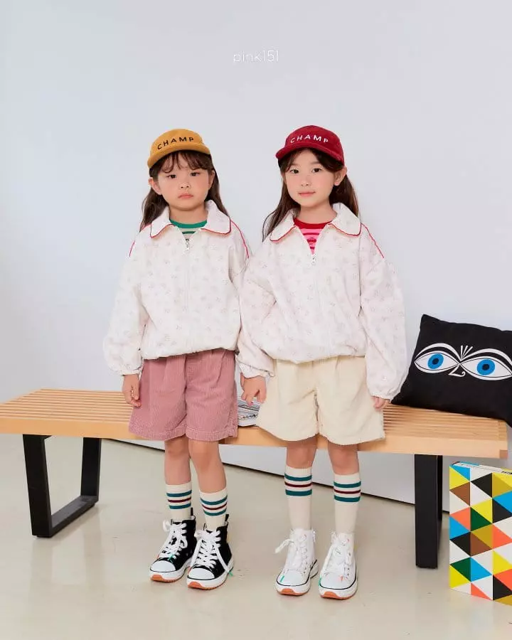 Pink151 - Korean Children Fashion - #littlefashionista - Flower Collar Jumper - 5