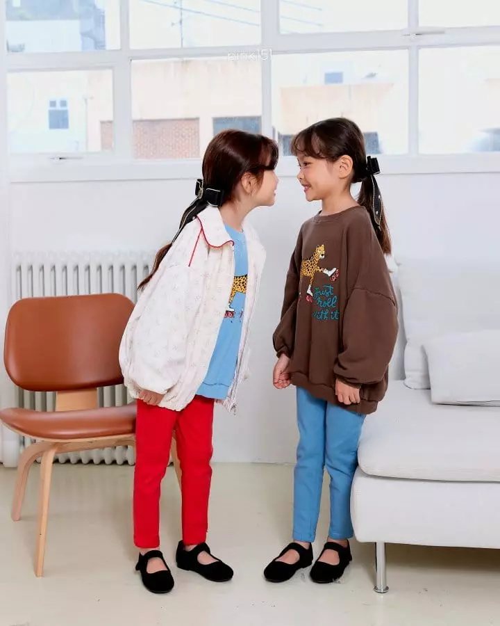 Pink151 - Korean Children Fashion - #magicofchildhood - Flower Collar Jumper - 6