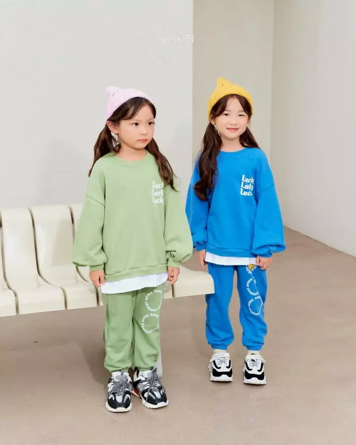Pink151 - Korean Children Fashion - #minifashionista - Lucky Smile Layered Sweatshirt - 8