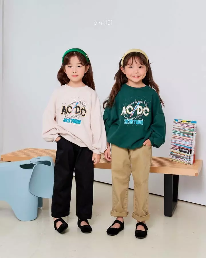 Pink151 - Korean Children Fashion - #minifashionista - ACDC Sweatshirt - 2