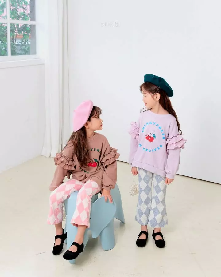 Pink151 - Korean Children Fashion - #minifashionista - Argyle Pants - 5