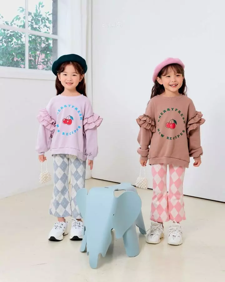 Pink151 - Korean Children Fashion - #prettylittlegirls - Argyle Pants - 6