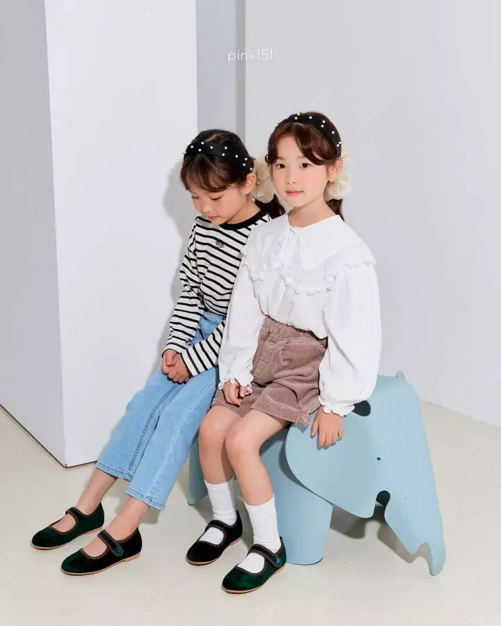 Pink151 - Korean Children Fashion - #stylishchildhood - Happy Merry Blouse - 3