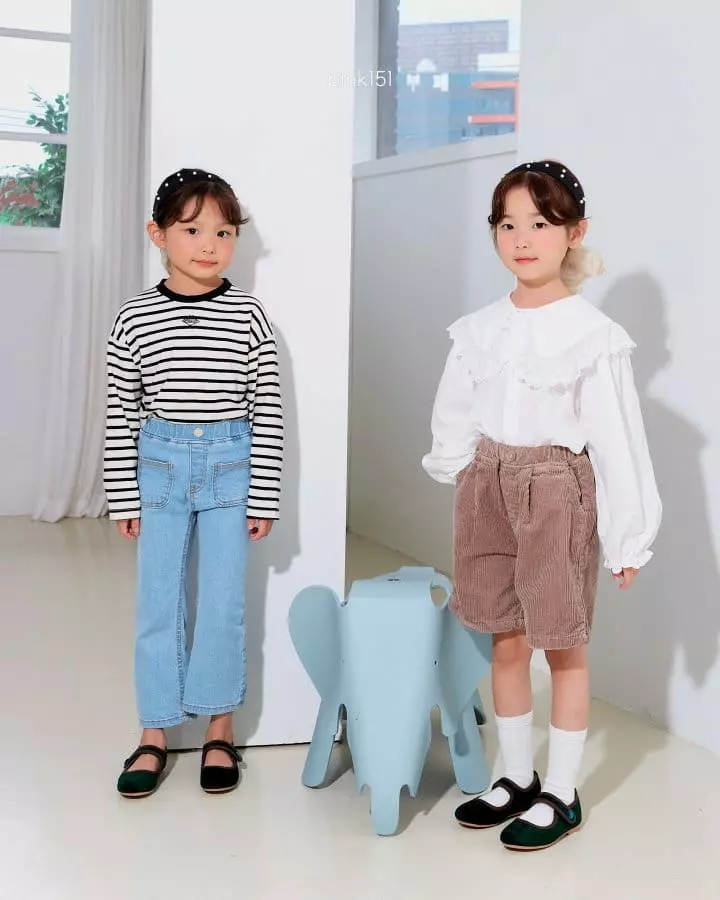 Pink151 - Korean Children Fashion - #todddlerfashion - Happy Merry Blouse