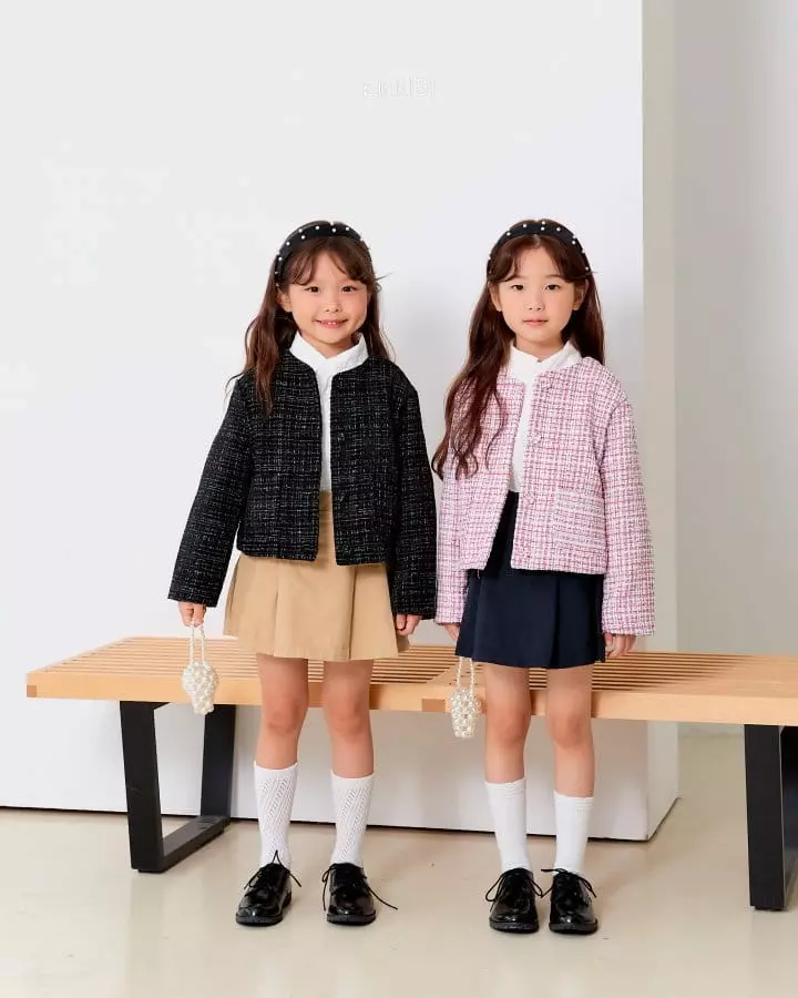 Pink151 - Korean Children Fashion - #todddlerfashion - Sha Round Jacket - 10