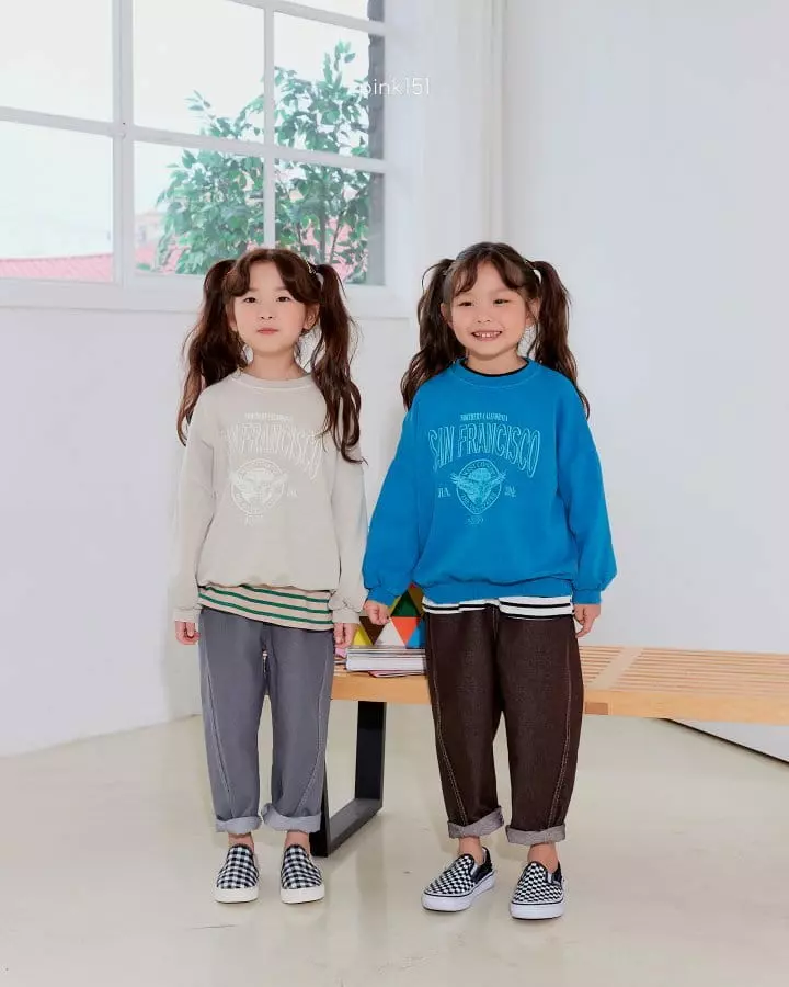 Pink151 - Korean Children Fashion - #toddlerclothing - Vivian Stripes Single Tee - 6