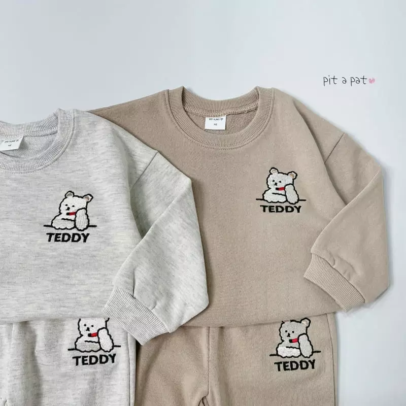 Pitapat - Korean Children Fashion - #Kfashion4kids - Gomgomhee Top Bottom Set - 6