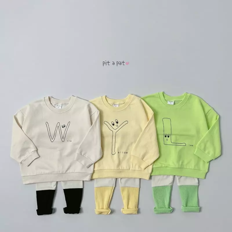 Pitapat - Korean Children Fashion - #Kfashion4kids - Color Play Sweatshirt - 8