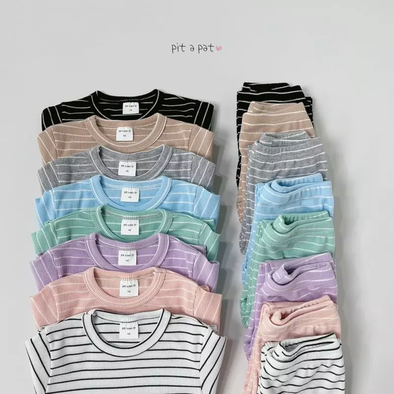 Pitapat - Korean Children Fashion - #childofig - Tomorrow Stripes Easywear - 3