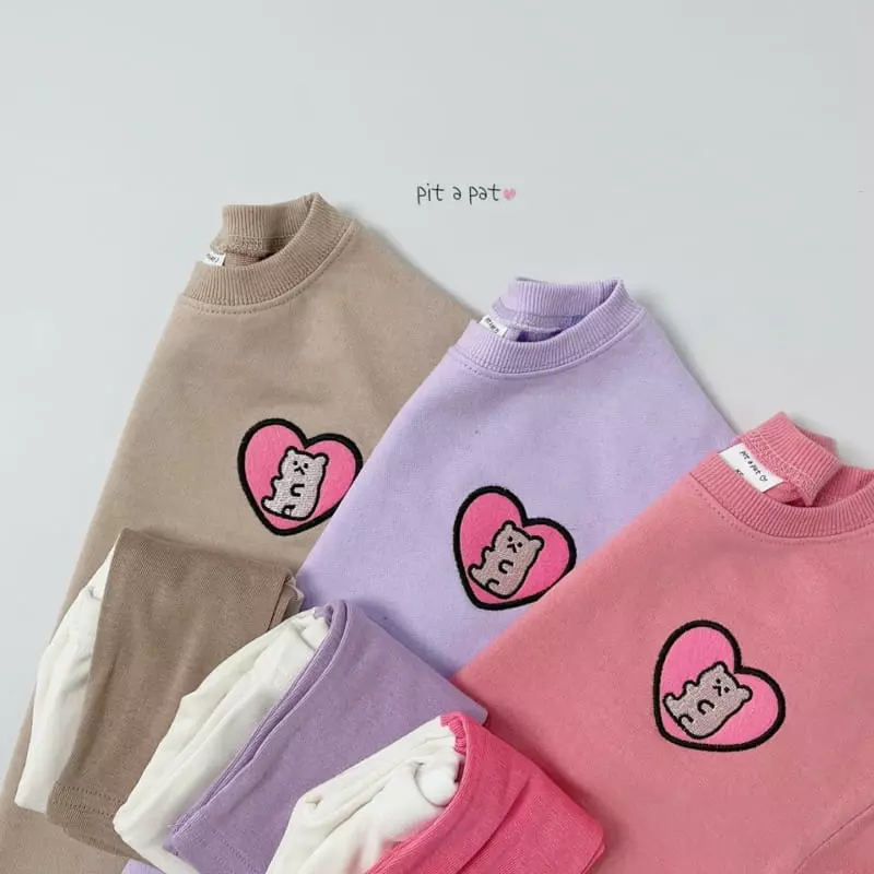 Pitapat - Korean Children Fashion - #childofig - Jelly Bear Top Bottom Set