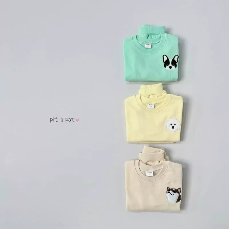 Pitapat - Korean Children Fashion - #childrensboutique - Puppy Top Bottom Set - 5