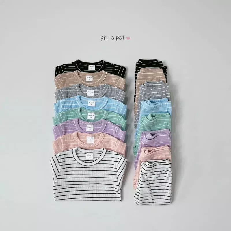Pitapat - Korean Children Fashion - #childofig - Tomorrow Stripes Easywear - 4