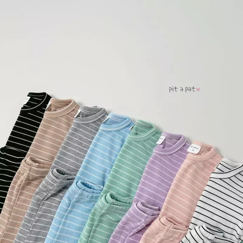 Pitapat - Korean Children Fashion - #designkidswear - Tomorrow Stripes Easywear - 5