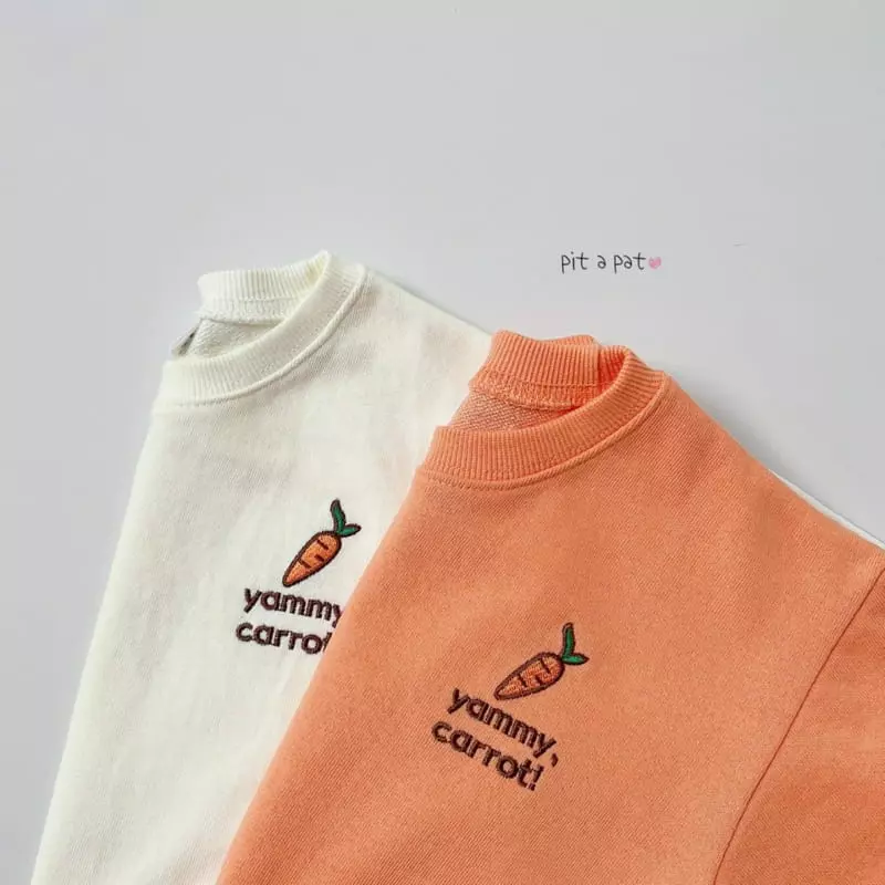 Pitapat - Korean Children Fashion - #designkidswear - Yammy Carrot Sweatshirt - 3