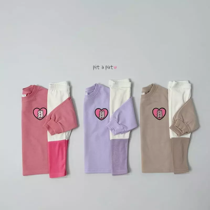 Pitapat - Korean Children Fashion - #discoveringself - Jelly Bear Top Bottom Set - 5