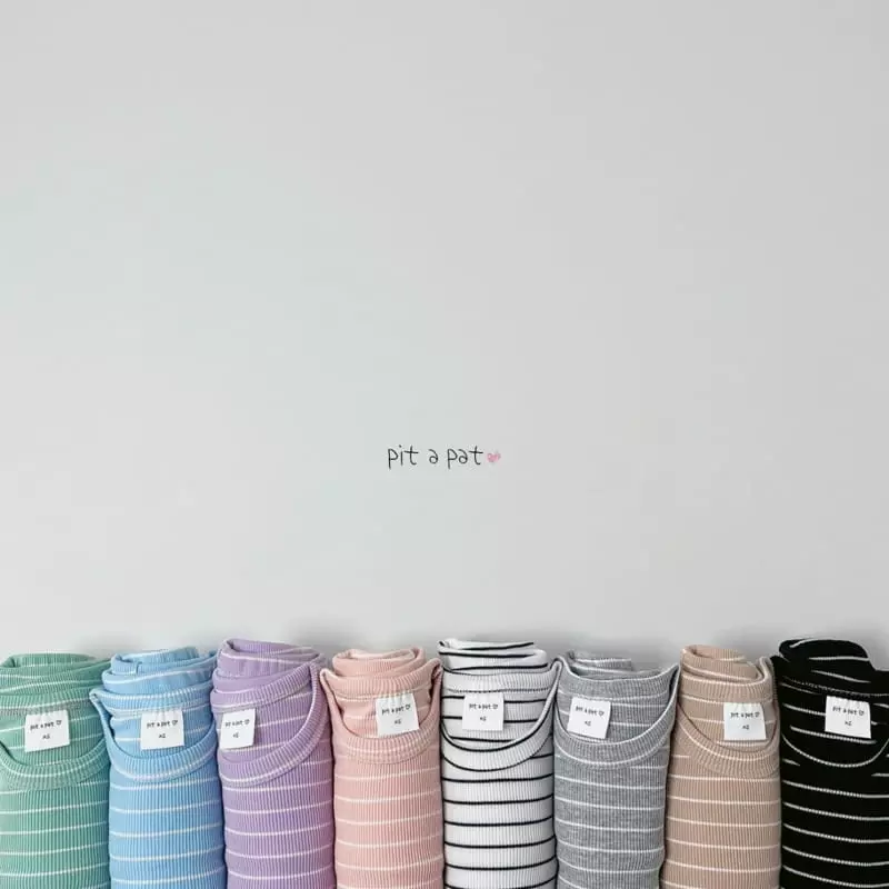 Pitapat - Korean Children Fashion - #fashionkids - Tomorrow Stripes Easywear - 7