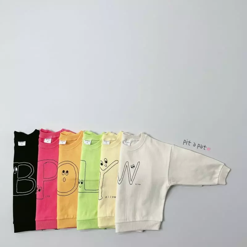 Pitapat - Korean Children Fashion - #discoveringself - Color Play Sweatshirt - 4