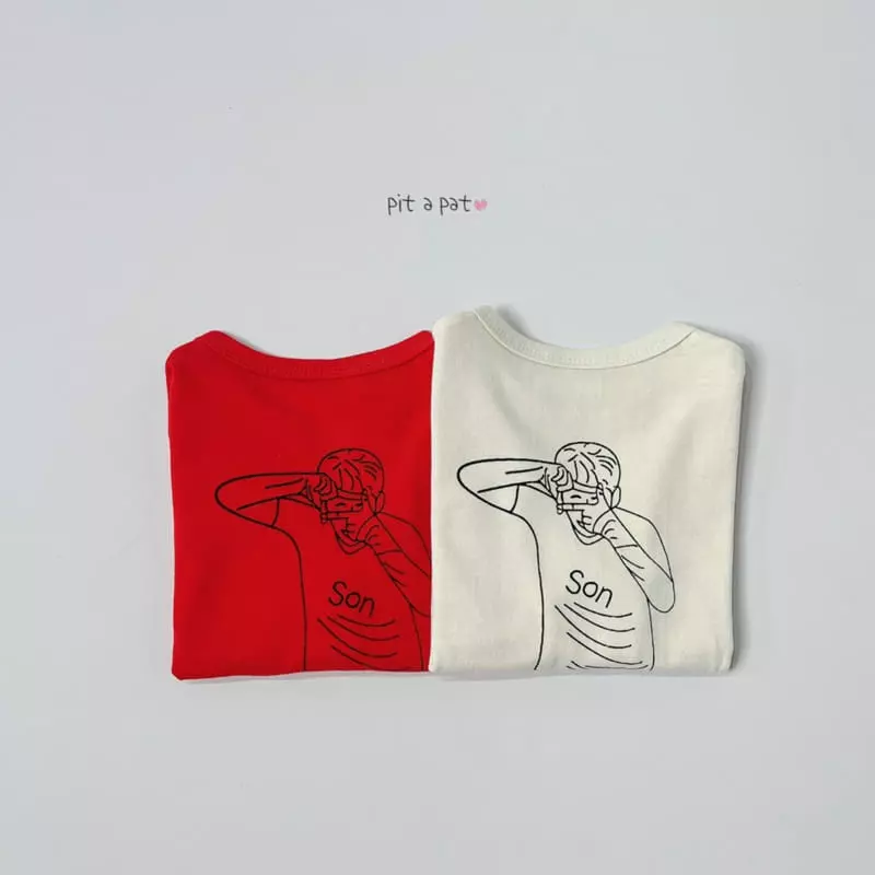 Pitapat - Korean Children Fashion - #kidsshorts - Ceremony Tee - 3